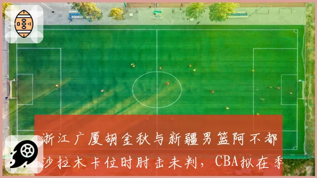 浙江广厦胡金秋与新疆男篮阿不都沙拉木卡位时肘击未判，CBA拟在季后赛增设“录像回放专员”席位